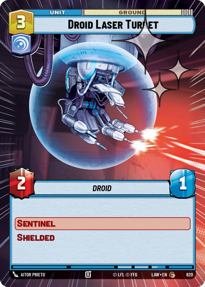 Droid Laser Turret (Hyperspace Foil)