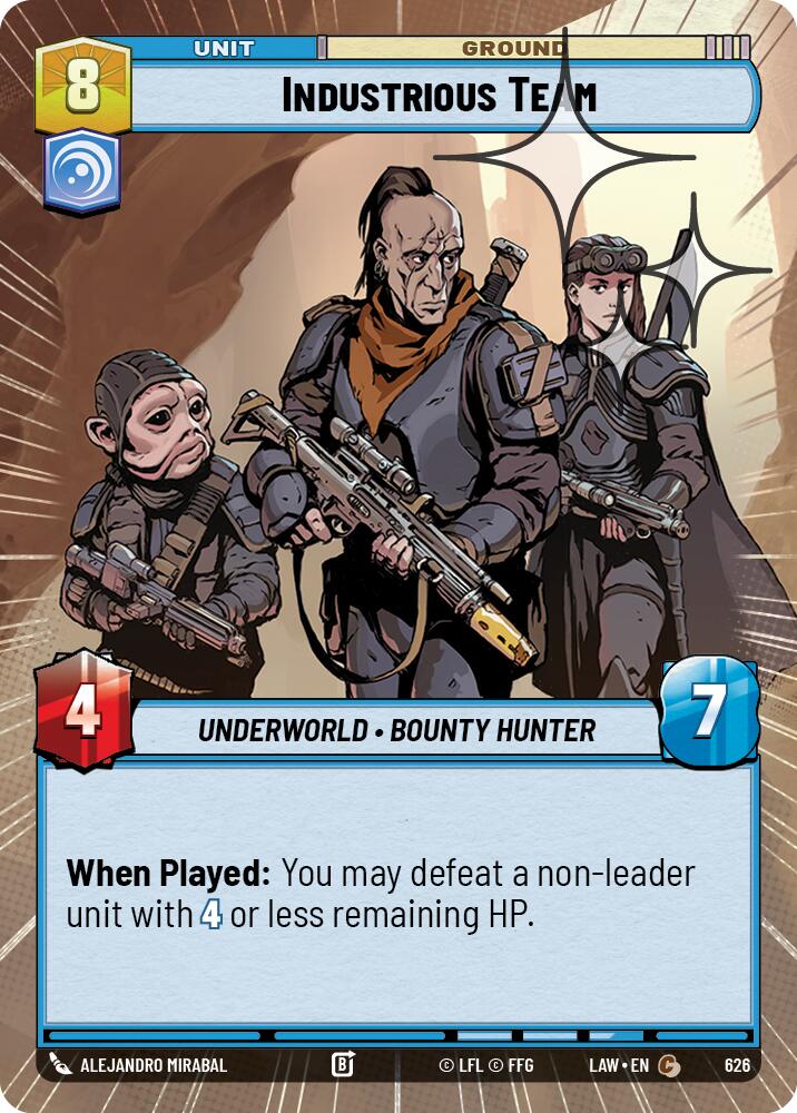 Industrious Team (Hyperspace Foil)