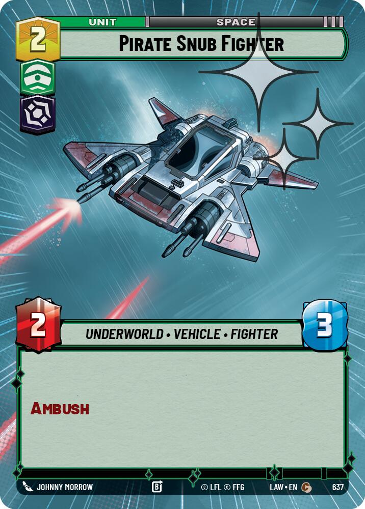 Pirate Snub Fighter (Hyperspace Foil)