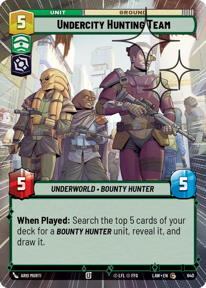 Undercity Hunting Team (Hyperspace Foil)