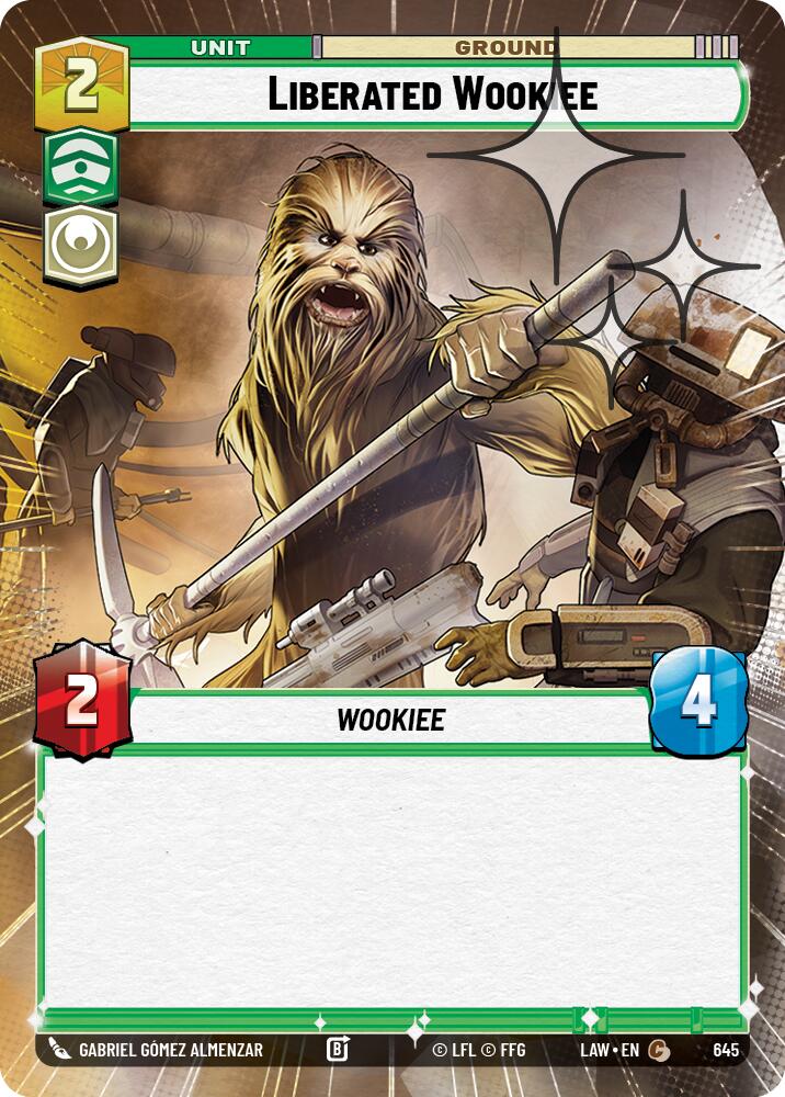 Liberated Wookie (Hyperspace Foil)