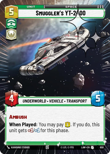Smuggler's YT-2400 (Hyperspace Foil)