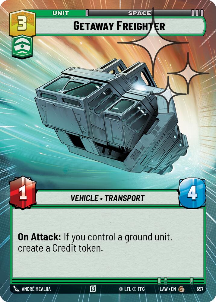 Getaway Freighter (Hyperspace Foil)