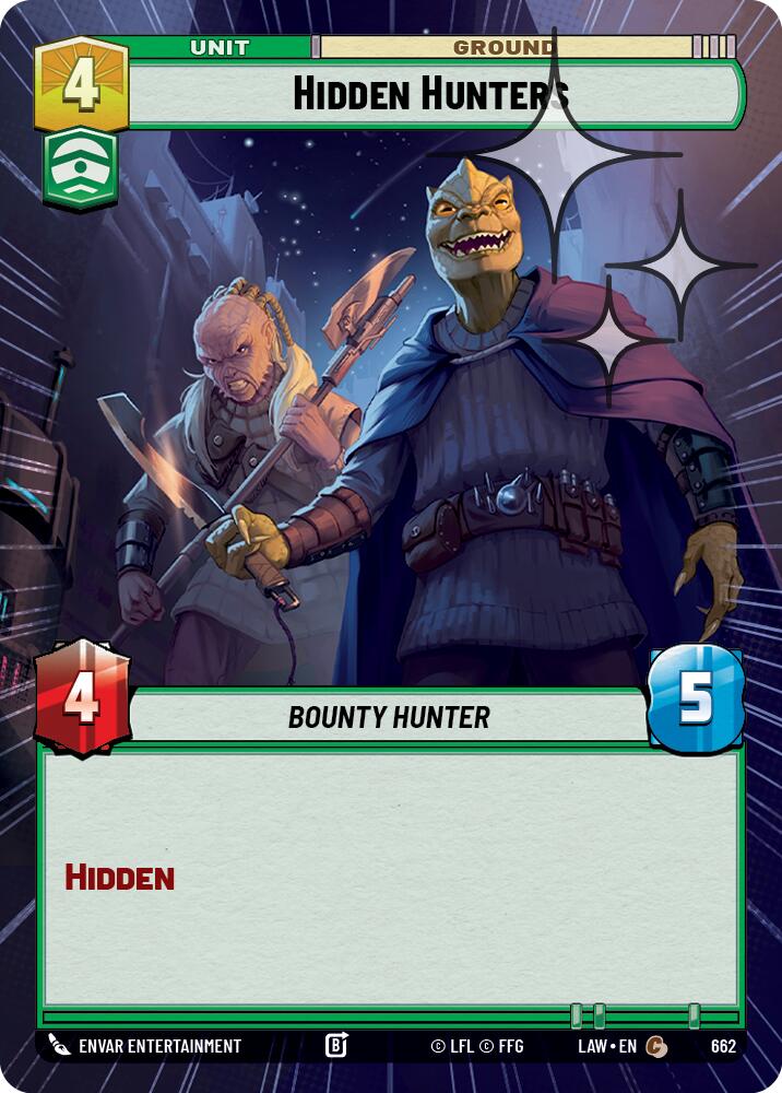 Hidden Hunters (Hyperspace Foil)