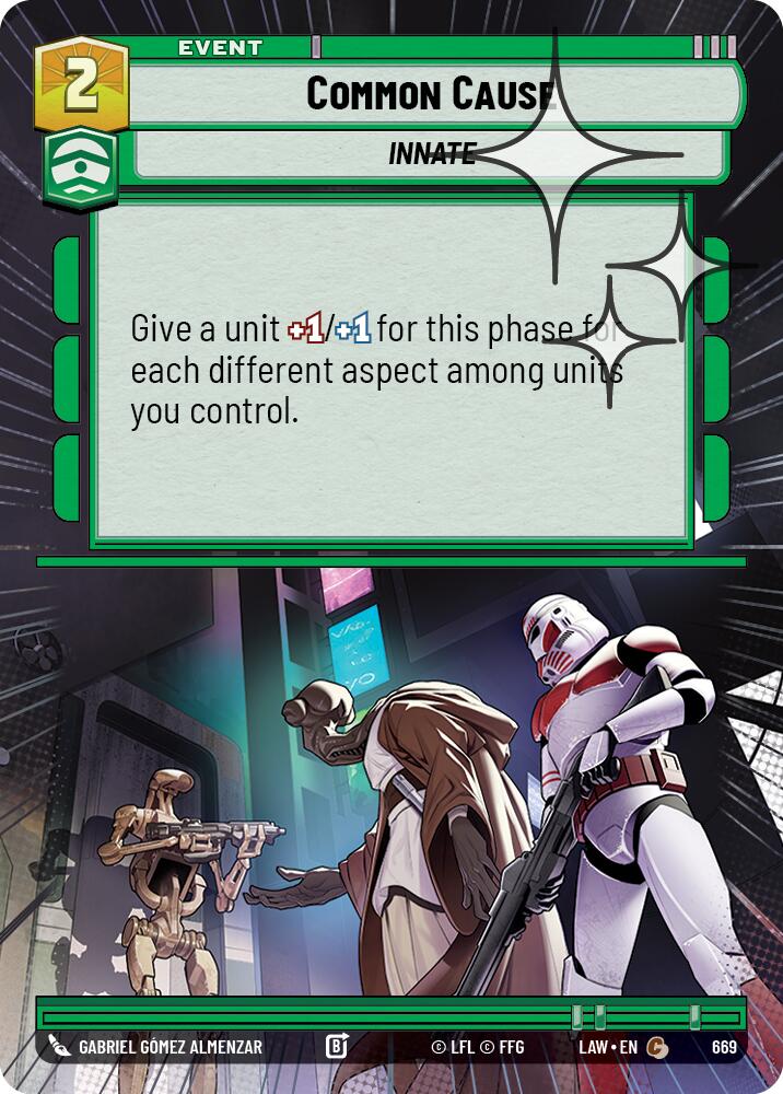 Common Cause (Hyperspace Foil)