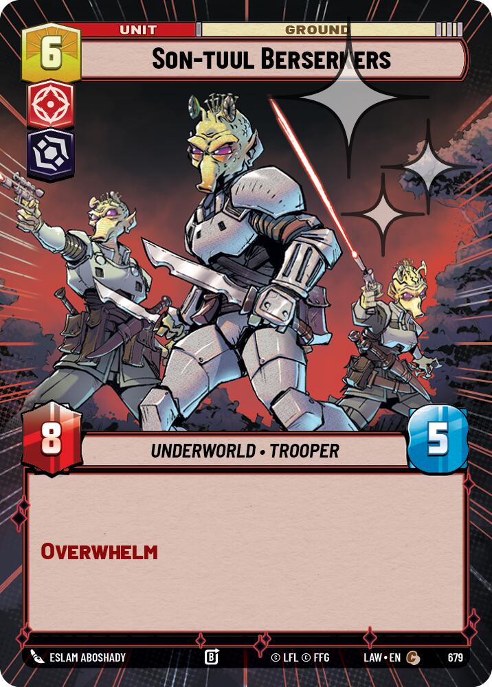 Son-tuul Berserkers (Hyperspace Foil)