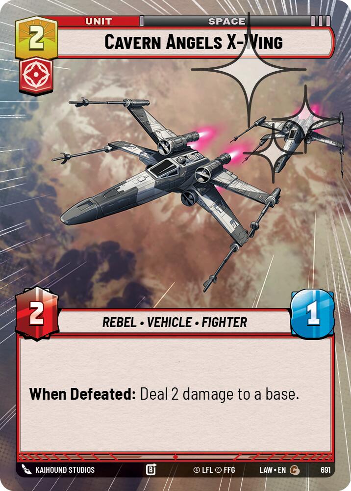 Cavern Angels X-Wing (Hyperspace Foil)