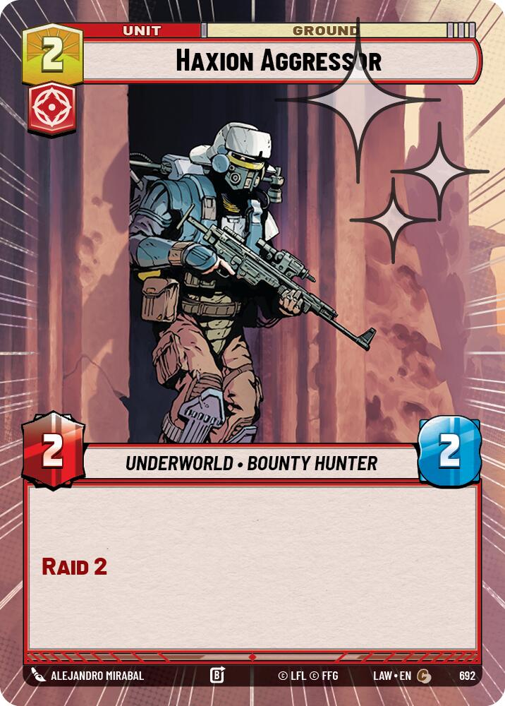 Haxion Aggressor (Hyperspace Foil)