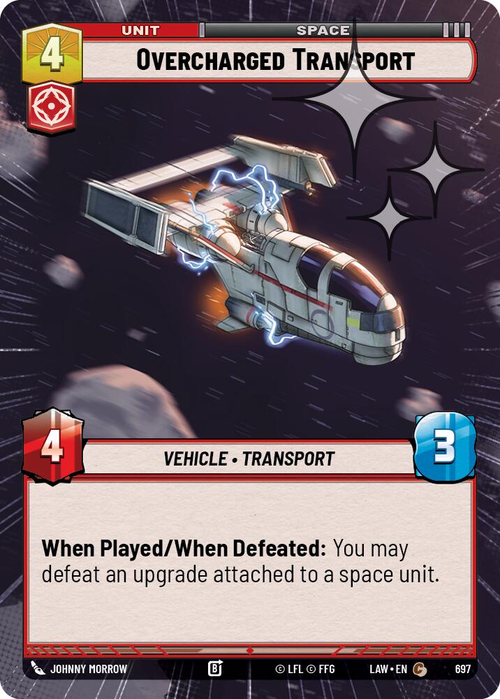 Overcharged Transport (Hyperspace Foil)