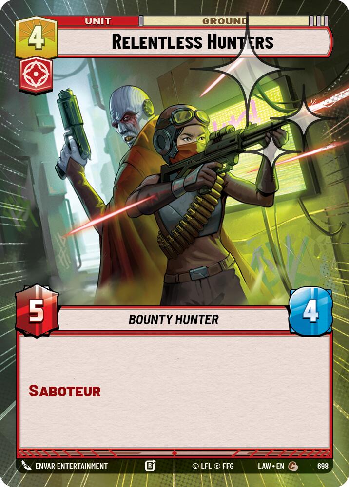 Relentless Hunters (Hyperspace Foil)