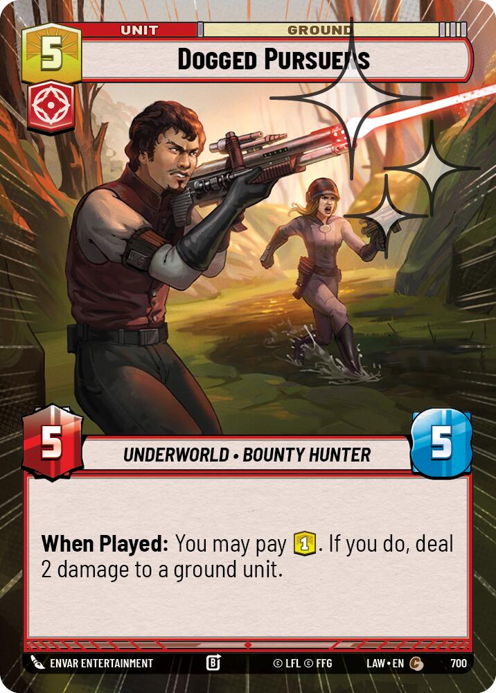 Dogged Pursuers (Hyperspace Foil)