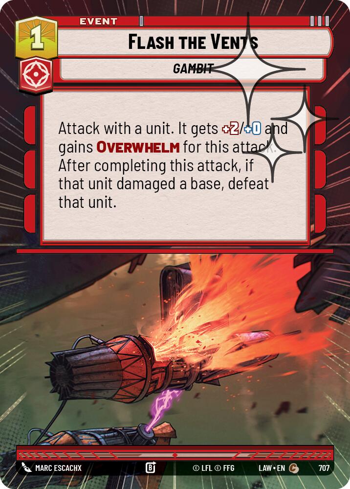 Flash the Vents (Hyperspace Foil)