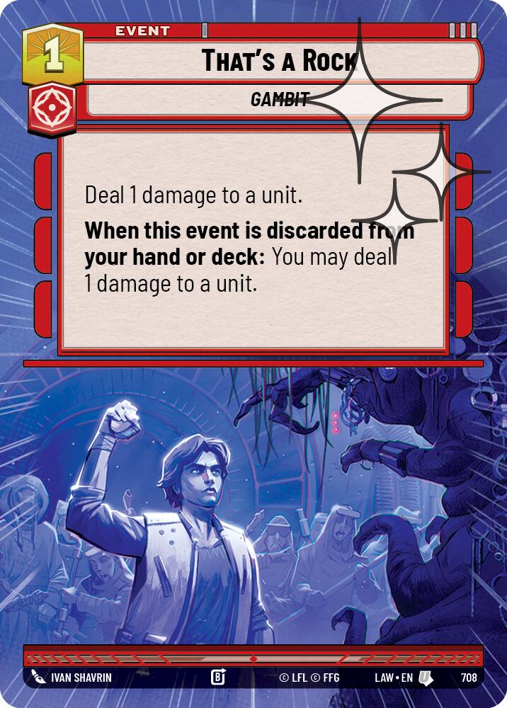 That's a Rock (Hyperspace Foil)