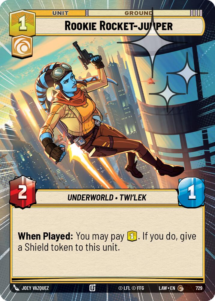 Rookie Rocket-jumper (Hyperspace Foil)