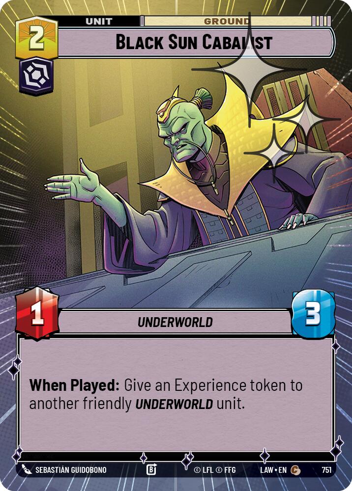Black Sun Cabalist (Hyperspace Foil)