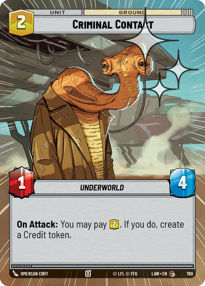 Criminal Contact (Hyperspace Foil)