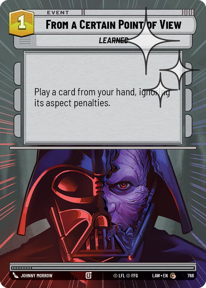 From a Certain Point of View (Hyperspace Foil)