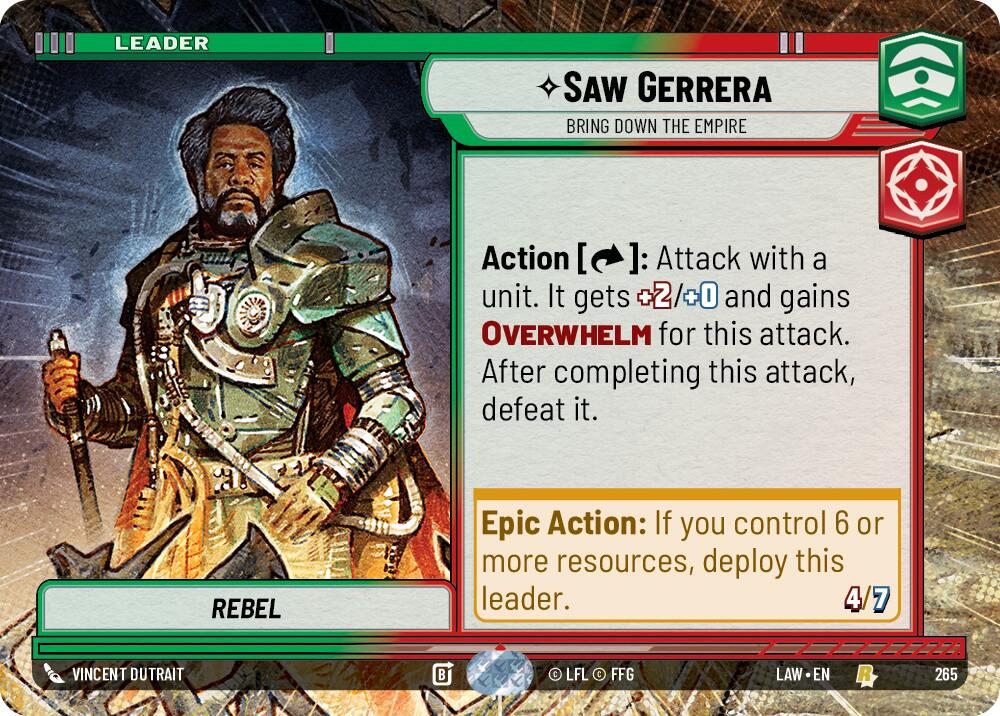Saw Gerrera - Bring Down the Empire (Hyperspace)