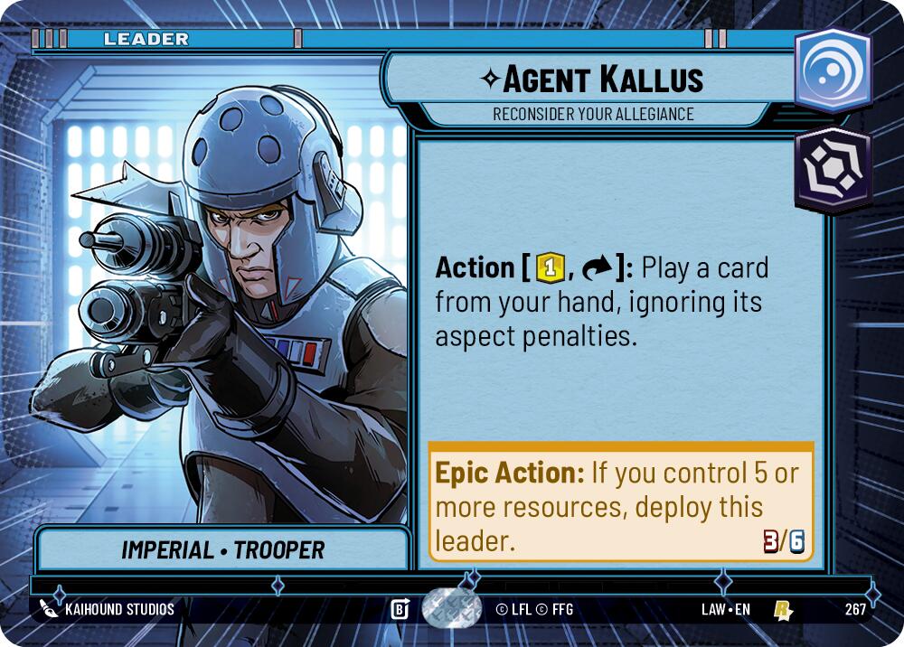 Agent Kallus - Reconsider Your Allegiance (Hyperspace)