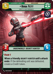 Boba Fett - Krayt's Claw Commander (Hyperspace) (Back)