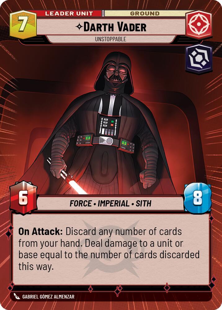 Darth Vader - Unstoppable (Hyperspace) (Back)