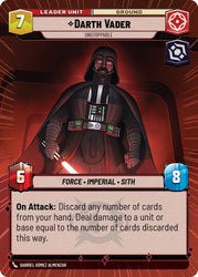 Darth Vader - Unstoppable (Hyperspace) (Back)