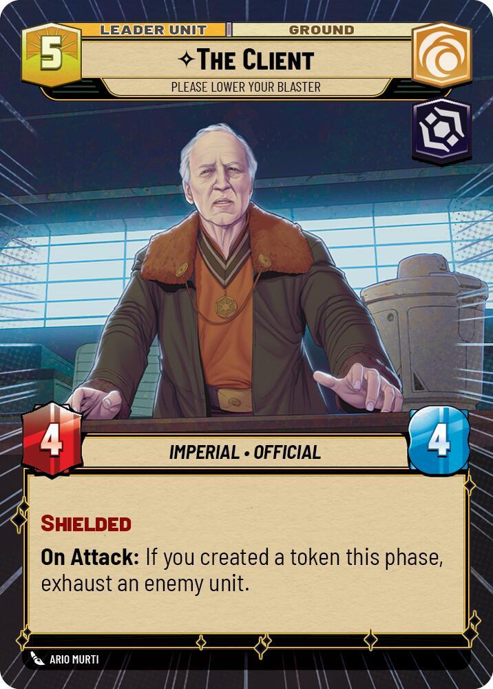 The Client - Please Lower Your Blaster (Hyperspace) (Back)