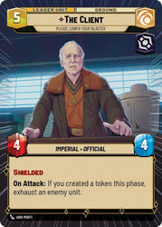 The Client - Please Lower Your Blaster (Hyperspace) (Back)