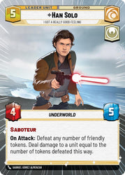 Han Solo - I Got a Really Good Feeling (Hyperspace) (Back)