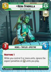 Hera Syndulla - Not Fighting Alone (Hyperspace) (Back)