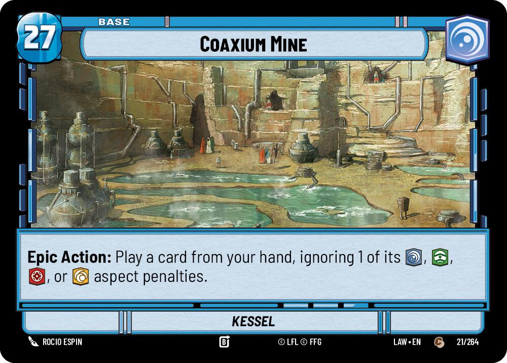Coaxium Mine // Experience