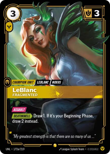 LeBlanc - Fragmented (Alternate Art)