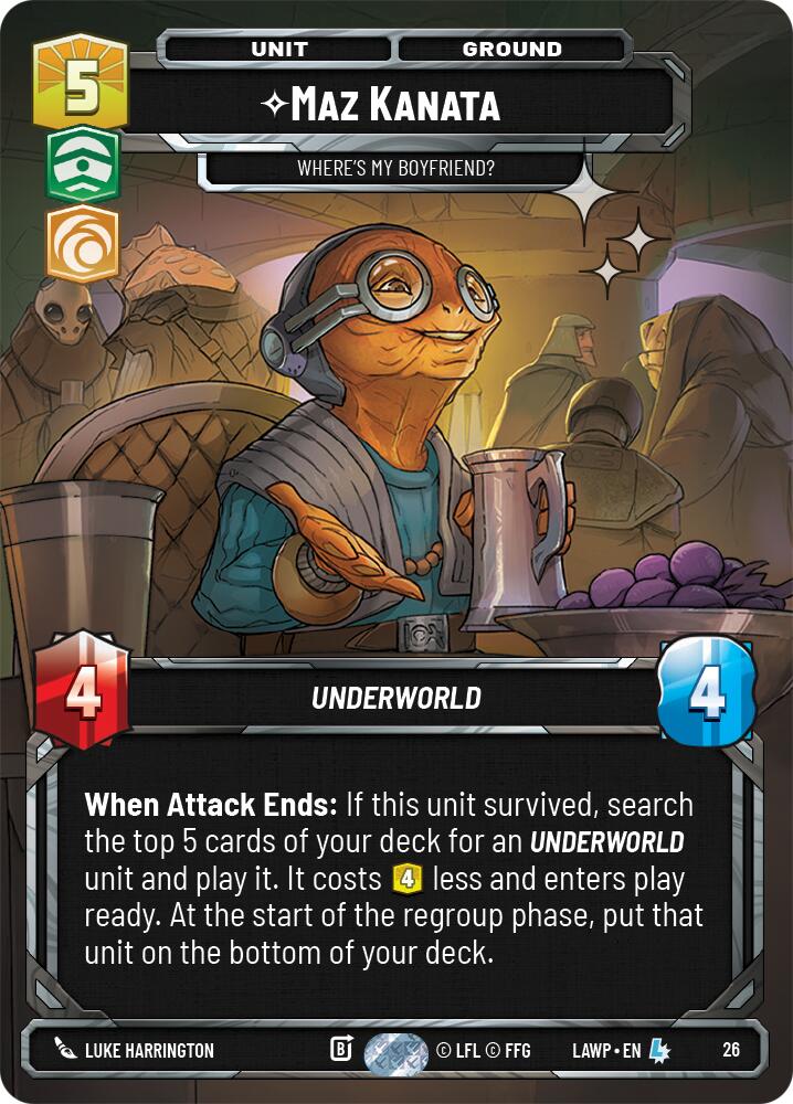 Maz Kanata - Where's My Boyfriend? (Foil)