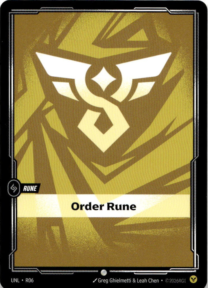 Order Rune