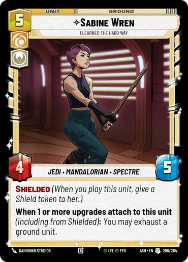 Sabine Wren - I Learned the Hard Way