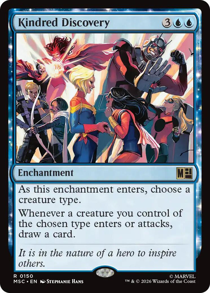 Kindred Discovery (Surge Foil) [Marvel Super Heroes Commander]