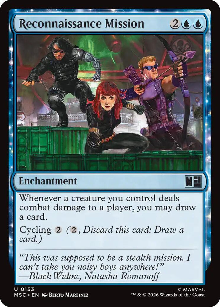 Reconnaissance Mission (Surge Foil) [Marvel Super Heroes Commander]