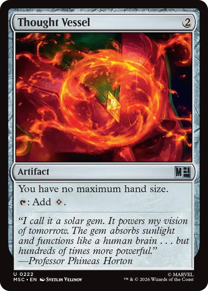 Thought Vessel (Surge Foil) [Marvel Super Heroes Commander]