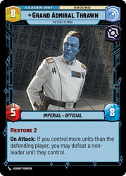 Grand Admiral Thrawn - Victory is Mine (Back)
