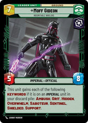 Moff Gideon - Indomitable Warlord (Back)