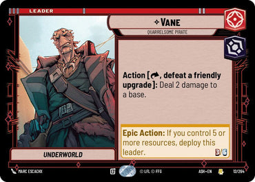 Vane - Quarrelsome Pirate