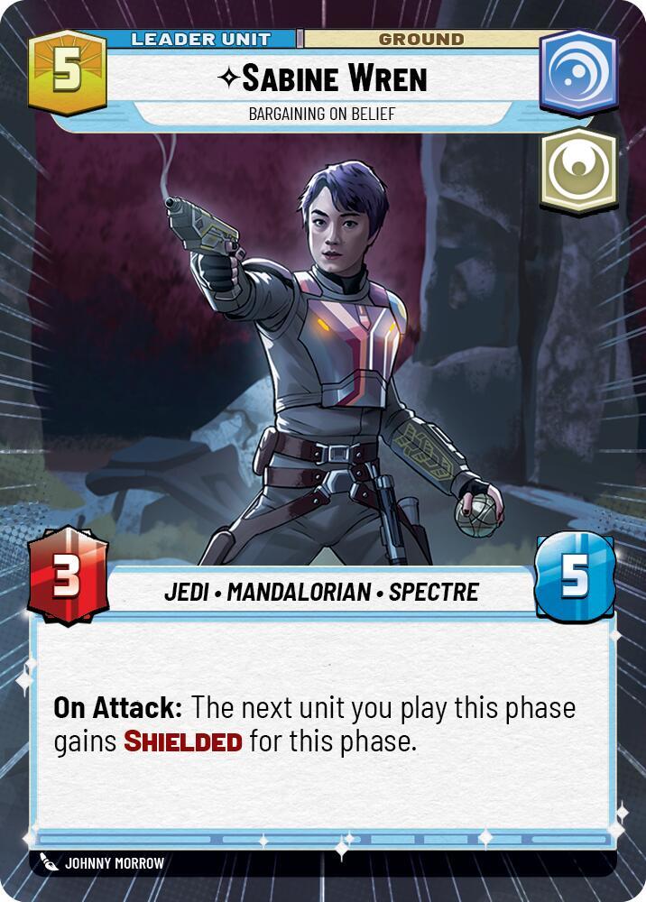Sabine Wren - Bargaining on Belief (Hyperspace) (Back)