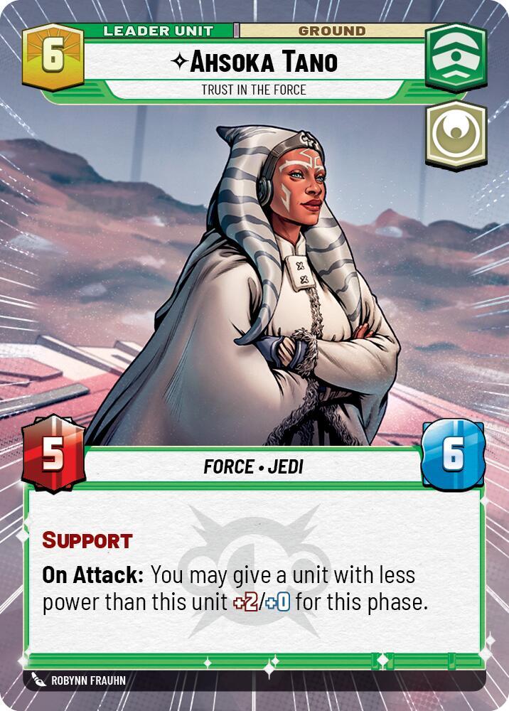 Ahsoka Tano - Trust in the Force (Hyperspace) (Back)