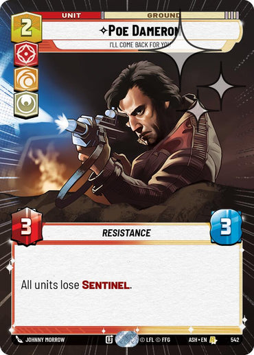Poe Dameron - I'll Come Back For You (Hyperspace Foil)
