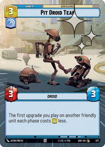 Pit Droid Team (Hyperspace Foil)