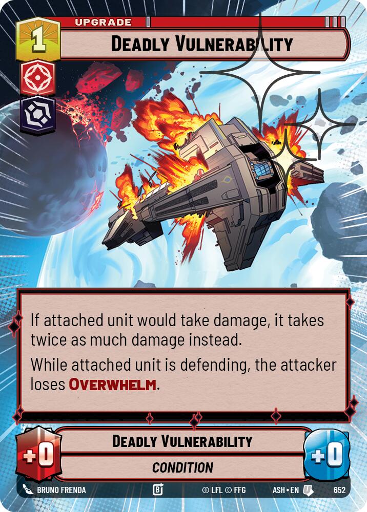 Deadly Vulnerability (Hyperspace Foil)