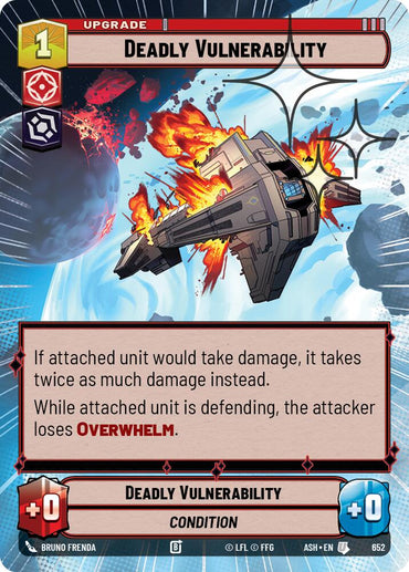 Deadly Vulnerability (Hyperspace Foil)