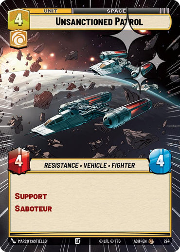 Unsanctioned Patrol (Hyperspace Foil)