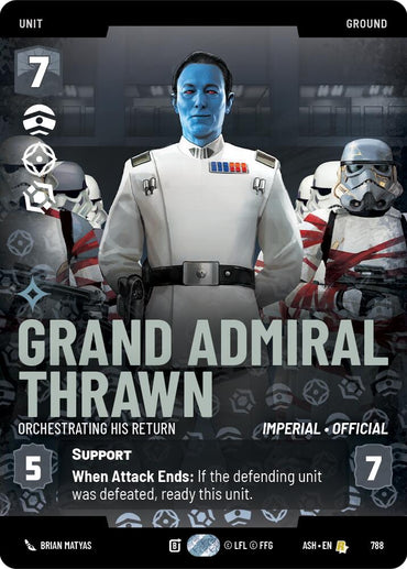 Grand Admiral Thrawn - Orchestrating His Return (Prestige)