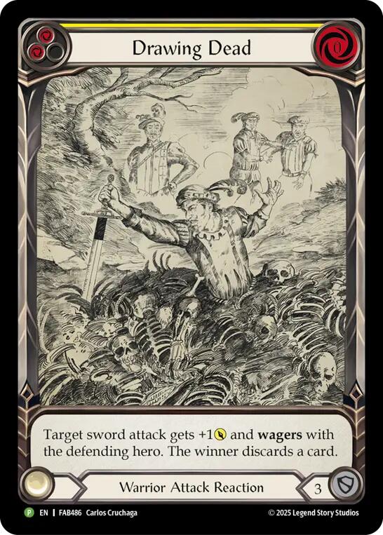 Drawing Dead [FAB486] (Promo)  Rainbow Foil